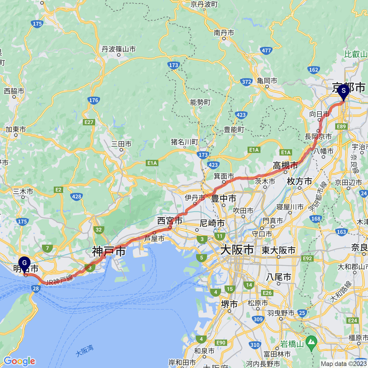 東寺(京都)～明石市まで“西国街道の始まり～” 兵庫県のサイクリングルート サイクルビレッジ J SPORTS【公式】