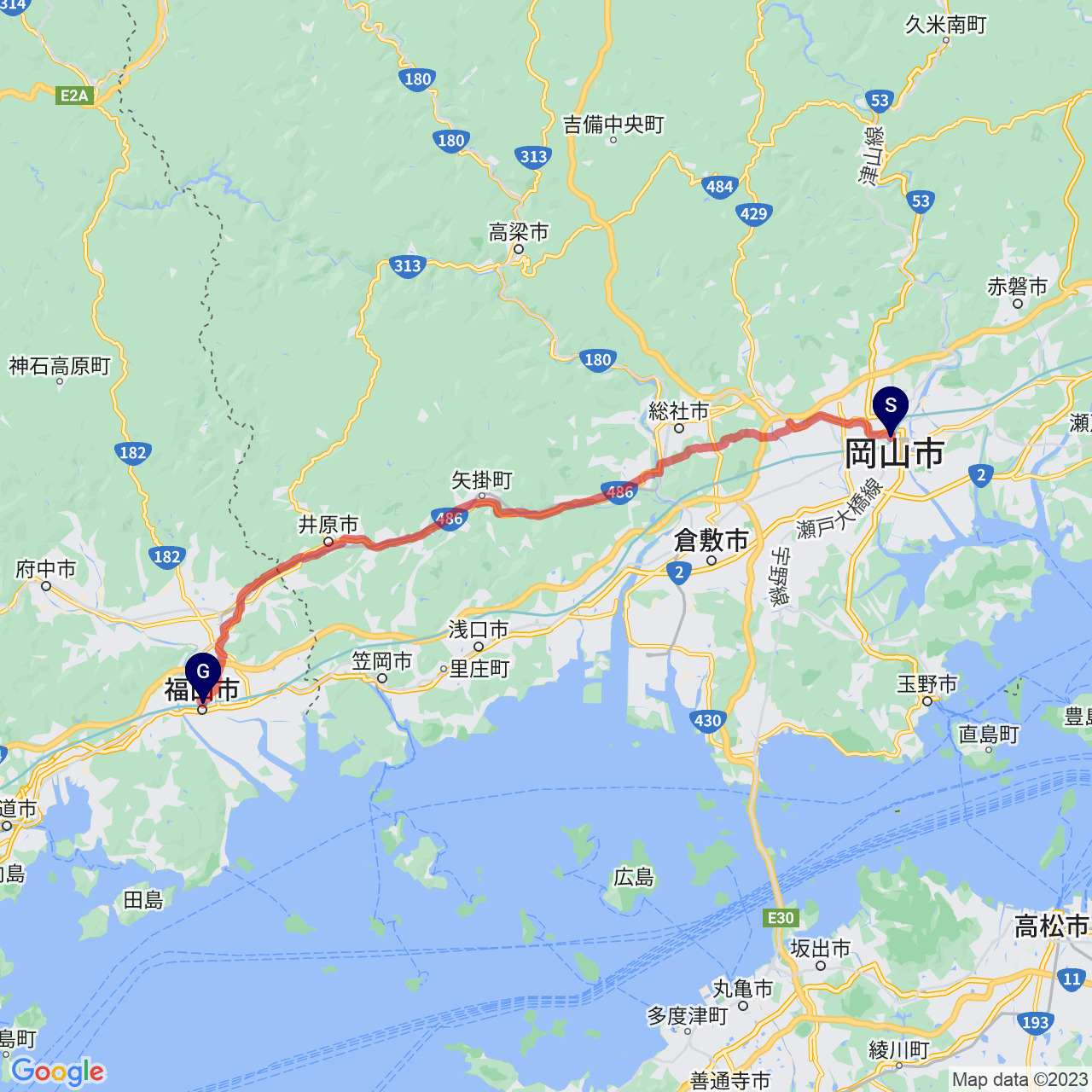 岡山市から総社、矢掛を通り広島県福山市へ“西国街道” | 岡山県の