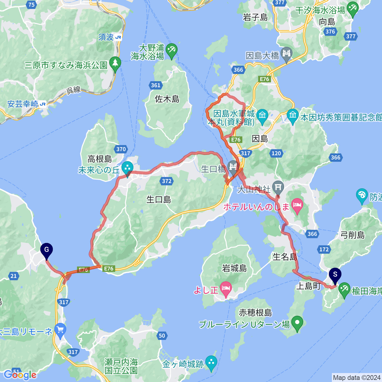 ゆめしま海道グルメライド | 愛媛県のサイクリングルート